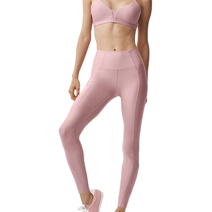 alo Women's Airlift Fine Line Bra Vintage Pink