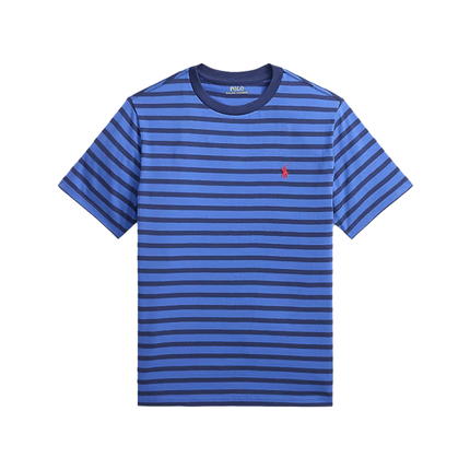Polo Ralph Lauren Boy's Striped Cotton Jersey Tee Scottsdale Blue