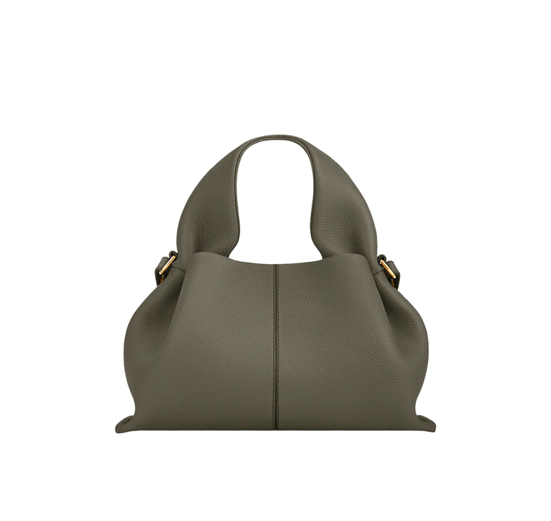 Polène Women's Numéro Neuf Mini Edition Textured Smoky Green