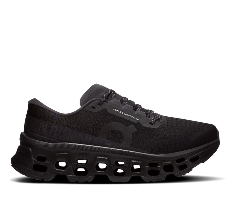 ON Women's Cloudmonster 3 Black/Black