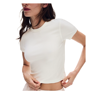 ON Women's All-Day Ribbed T-Shirt Ivory