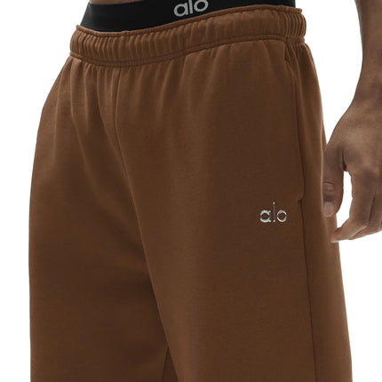 alo Men's Accolade Straight Leg Sweatpant Sun Kissed Brown
