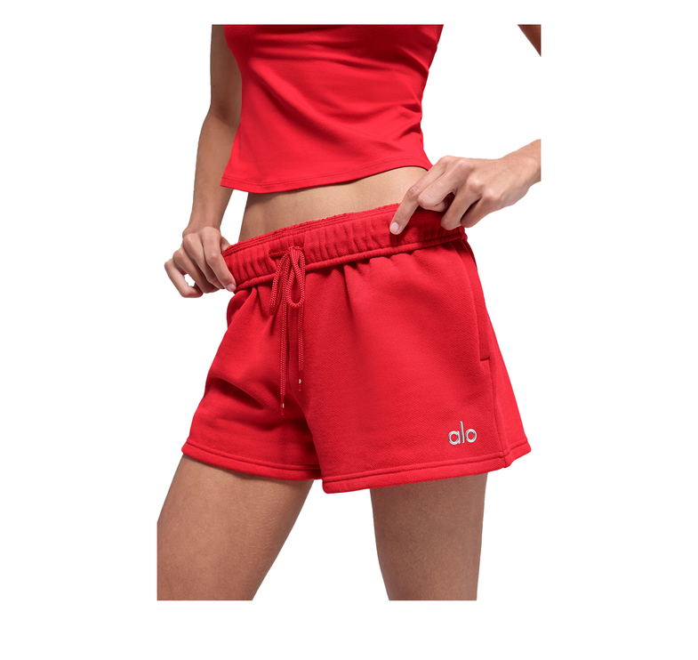 alo Women's Accolade Short Bright Red