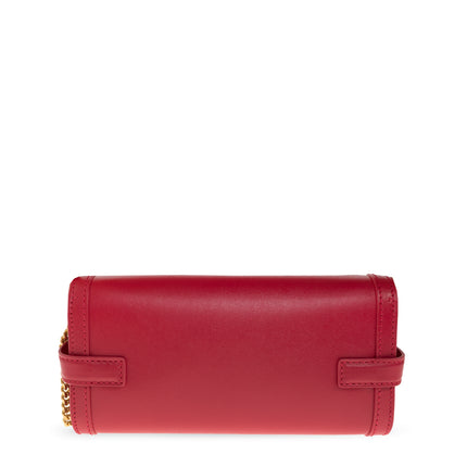 Balmain Women's B-Buzz Pouch 23-Calfskin Pink