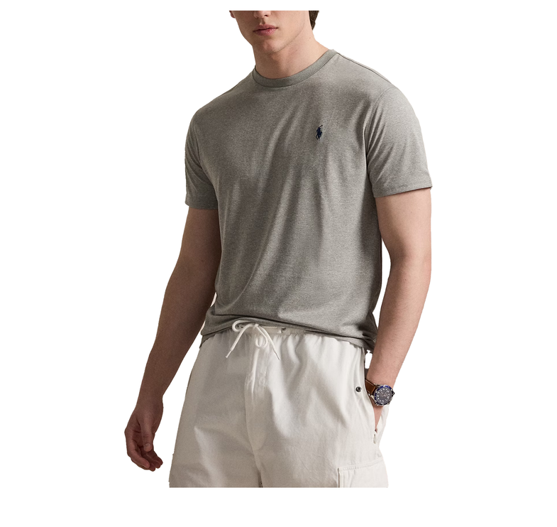 Polo Ralph Lauren Men's Classic Fit Performance Jersey T-Shirt Andover Heather