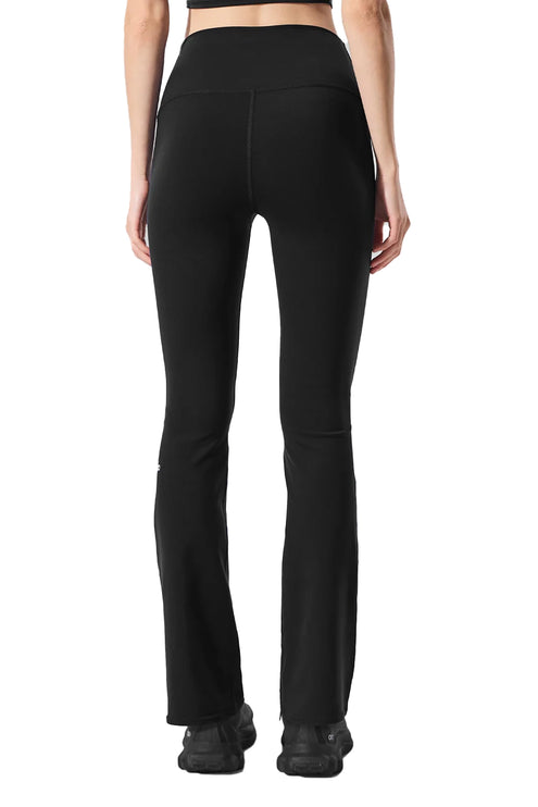 alo Women's Airbrush High-Waist 7/8 Bootcut Legging - Black