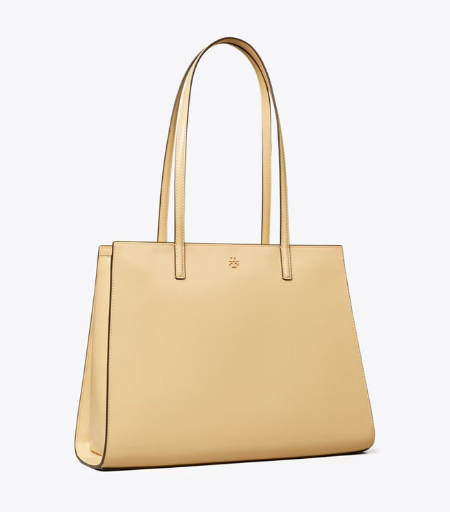 Tory Burch Women's Patent Leather Tote Soft Serve