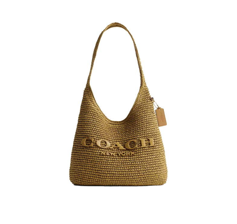 Coach Women's Brooklyn Shoulder Bag 28 Brass/Muted Olive