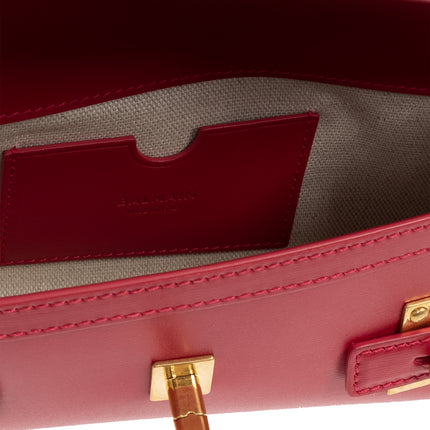 Balmain Women's B-Buzz Pouch 23-Calfskin Pink