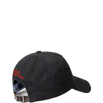 Polo Ralph Lauren Unisex Stretch-Cotton Twill Ball Cap Black