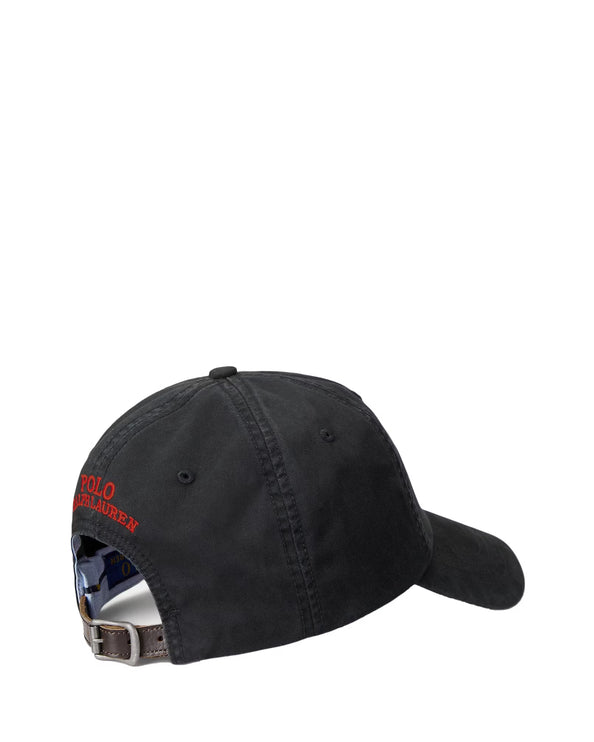 Polo Ralph Lauren Unisex Stretch-Cotton Twill Ball Cap Black