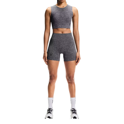 ON Women's Studio Knit Crop Graphite Heather