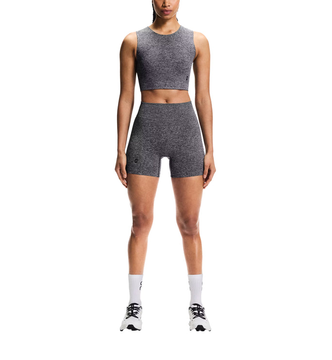 ON Women's Studio Knit Crop Graphite Heather