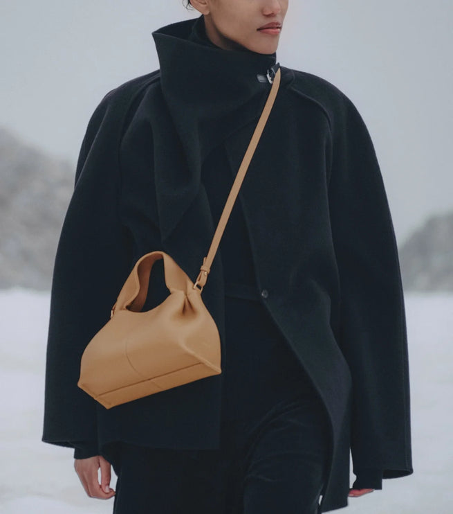 Polène Women's Numéro Neuf Mini Edition Textured Ocher