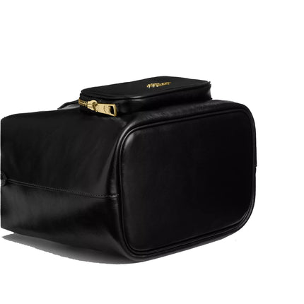 Coach Women's Rowan Bucket Bag With Pocket Gold/Black