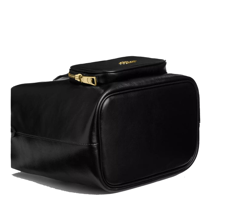 Coach Women's Rowan Bucket Bag With Pocket Gold/Black