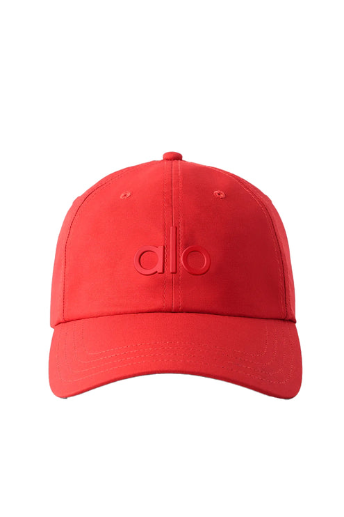 alo Unisex Performance Off-Duty Cap Bright Red