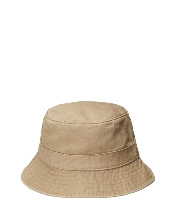 Polo Ralph Lauren Unisex Cotton Chino Bucket Hat Cafe Tan