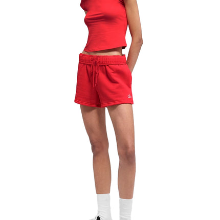 alo Women's Accolade Short Bright Red