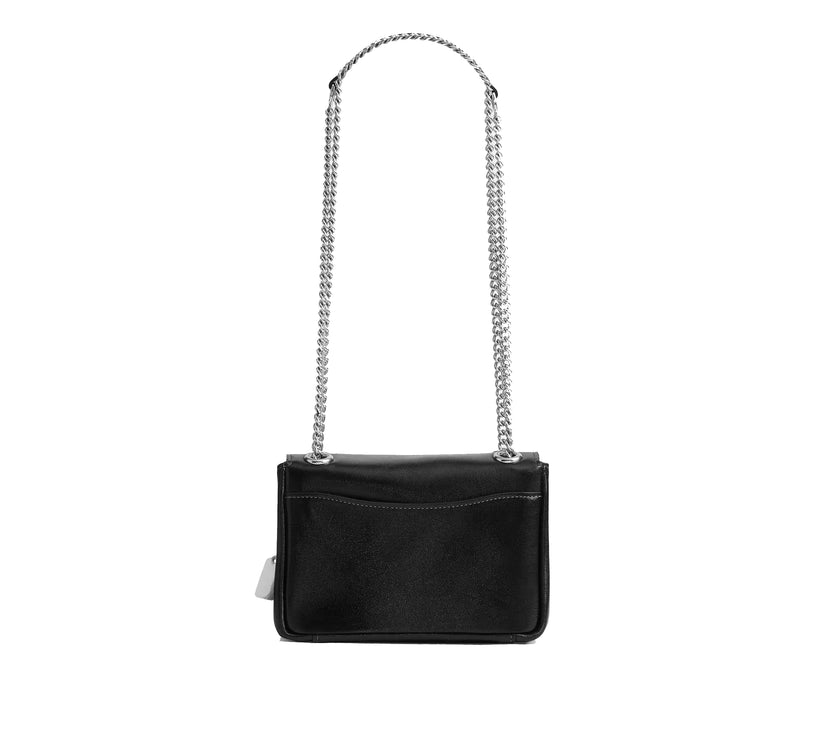 Coach Women's Elodie Crossbody Bag 18 Silver/Black