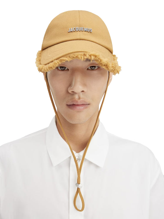 Jacquemus Unisex The Artichaut Cap Beige