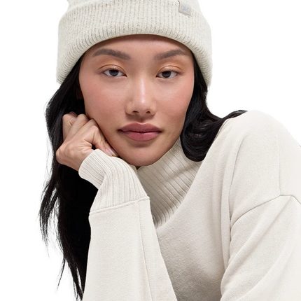 alo Women's Cable Knit Winter Bliss Beanie Ivory