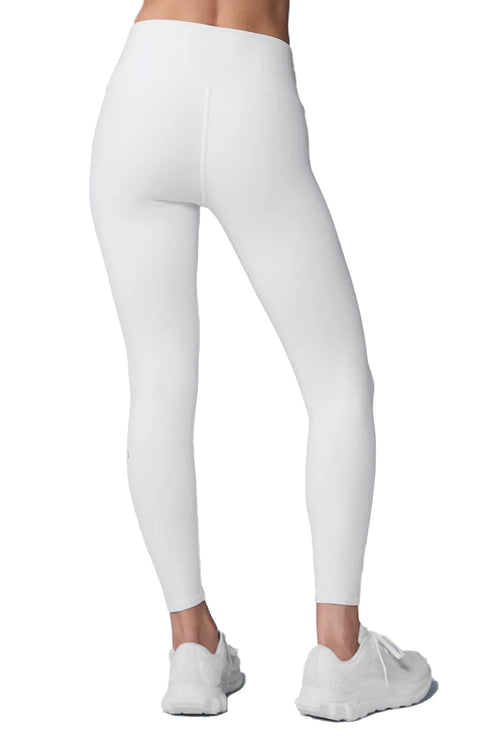 alo Women's 7/8 High-Waist Airbrush Legging - White