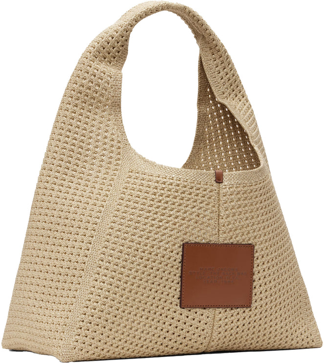 Marc Jacobs Women's The Crochet Sack Bag Champagne