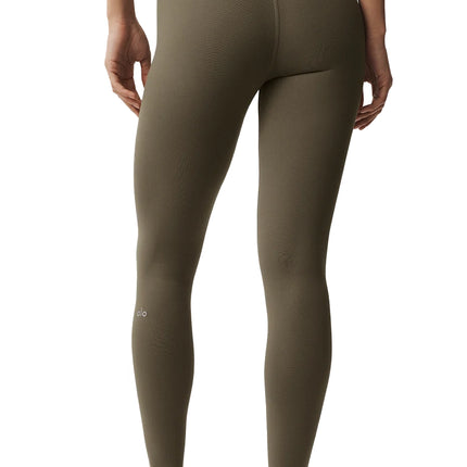 alo Women's Softsculpt High-Waist Legging Olive Tree