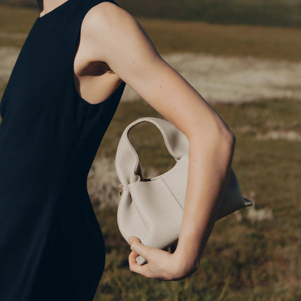 Polène Women's Numéro Neuf Mini Edition Textured Chalk
