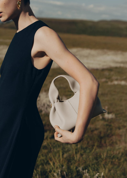 Polène Women's Numéro Neuf Mini Edition Textured Chalk