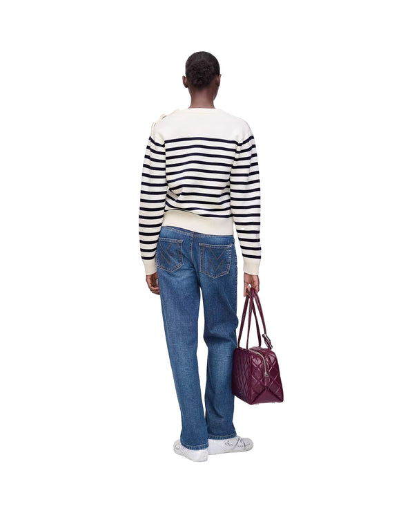 Marc Jacobs Women's Breton Stripe Crewneck