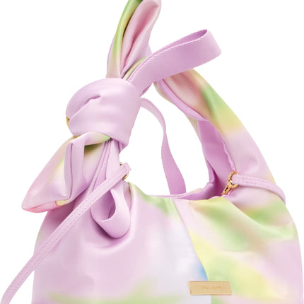 Marc Jacobs Women's The Mini Blurred Sack Bag Ribbon Pink Multi