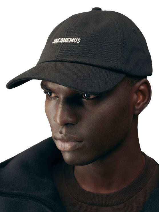 Jacquemus Unisex The Gadjo Cap Black