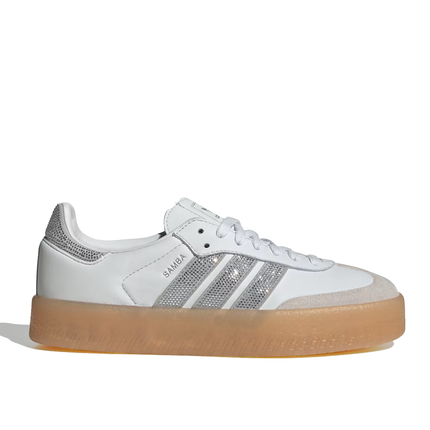 Adidas Women's Sambae W Shoes Crystal White / Silver Metallic / Gum