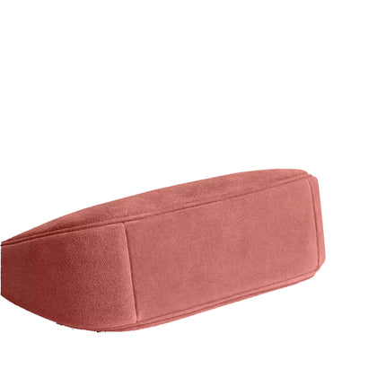 Coach Women's Teri Shoulder Bag Suede/Gold/Blush Pink