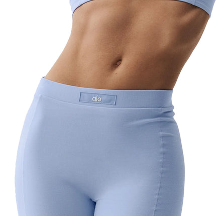 alo Women's Alosoft Sincere Micro Short Light Provence Blue