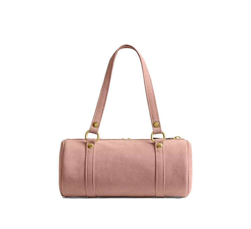 Coach Women's Kisslock Barrel Bag Brass/Nuage