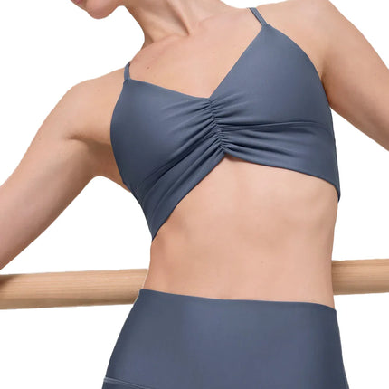 alo Women's Airlift Divine Bra Bluestone