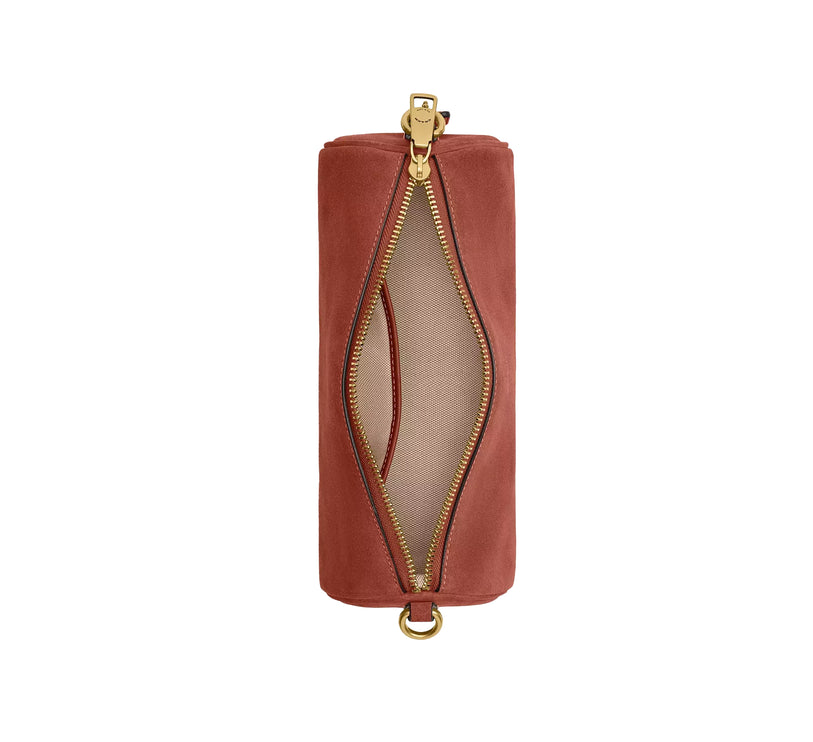 Coach Women's Barrel Bag Brass/Clay