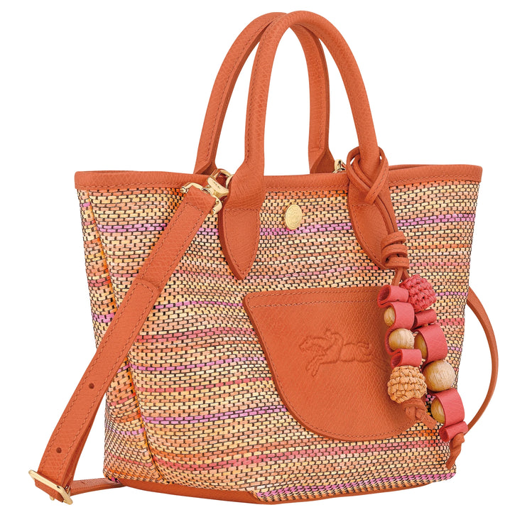Longchamp Women's Le Pliage Collection XS Basket Bag Canvas Rainbow