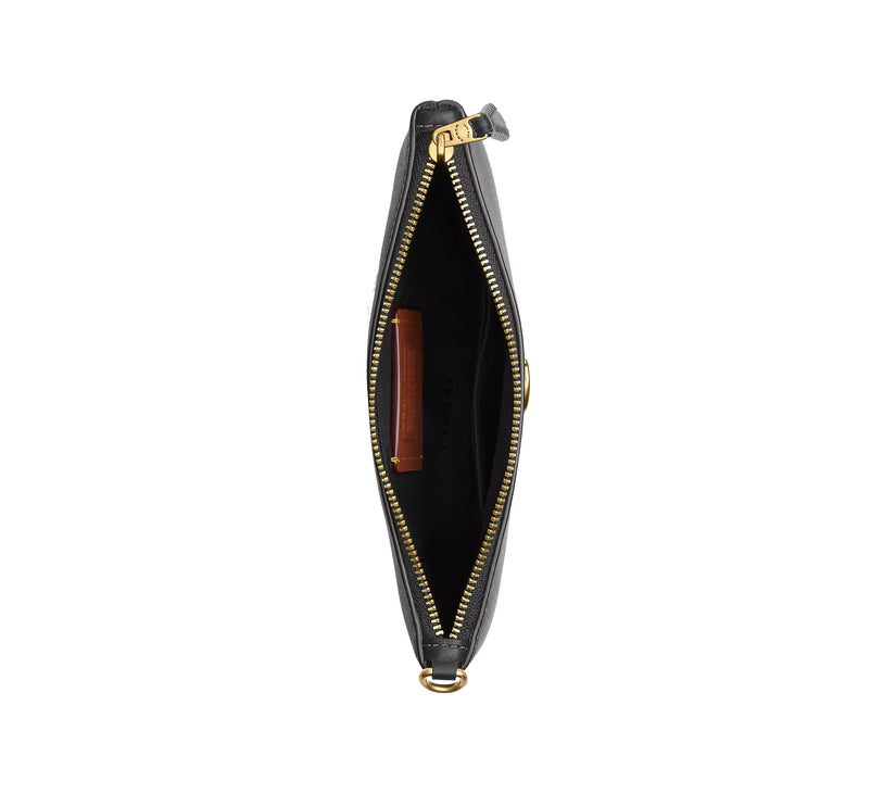 Coach Women's Disney X Coach Essential Small Wristlet With Mickey Mouse Brass/Black Multi