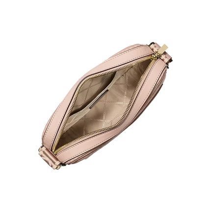 Michael Kors Women's Maeve Large Signature Crossbody Bag Ballet/Gold