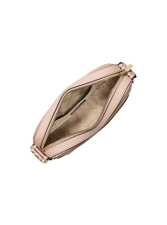 Michael Kors Women's Maeve Large Signature Crossbody Bag Ballet/Gold