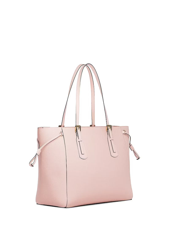 Michael Kors Women's Voyager Large Saffiano Leather Tote Bag Powder Blush/Gold