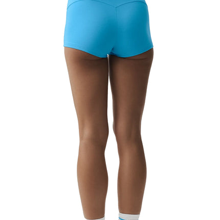 alo Women's Sway My Way Micro Short Azure Blue