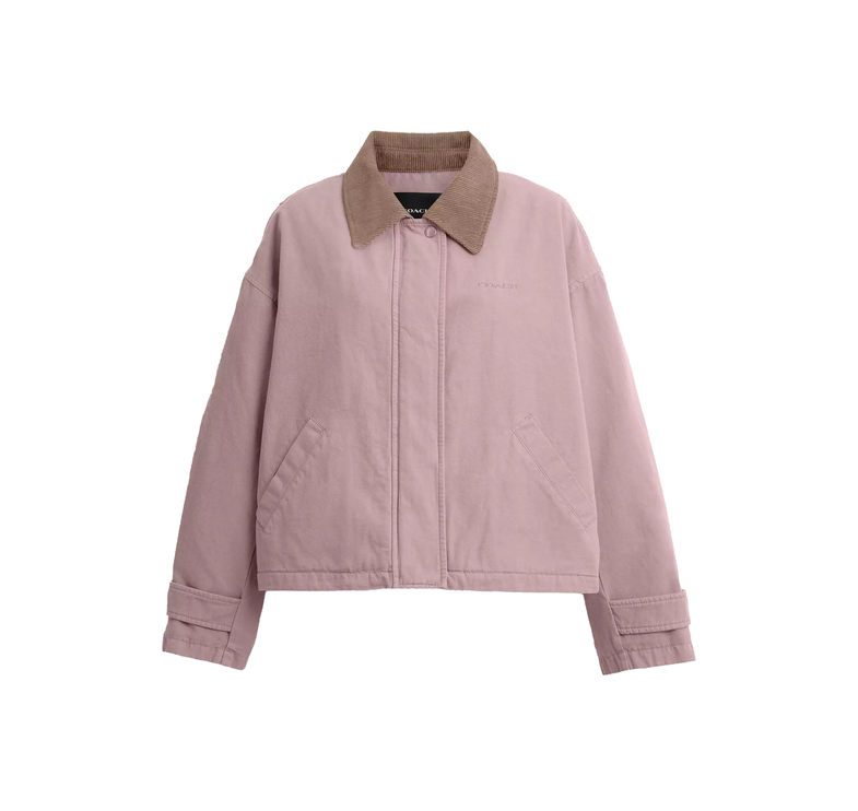 Coach Women's Barn Jacket Woodrose