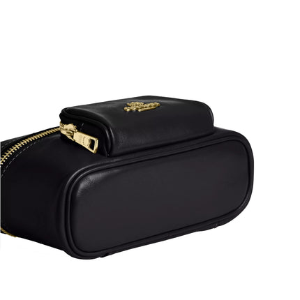 Coach Women's Rainer Crossbody Bag 18 With Pocket Gold/Black