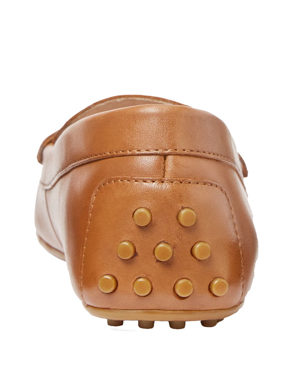 Polo Ralph Lauren Women's Barnsbury Nappa Leather Driver Deep Saddle Tan