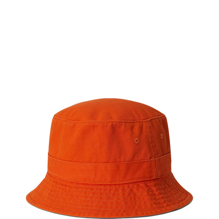 Polo Ralph Lauren Unisex Cotton Chino Bucket Hat Coastal Orange